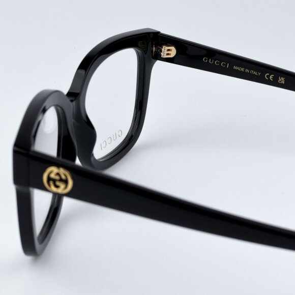 Gucci Women BRAND NEW Eyeglasses Black Square GG1258O 004 - Picture 8 of 13